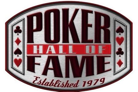 1979 Poker Hall Of Fame Dos Indicados Postuma