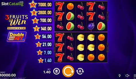 3 Fruits Win Double Hit Slot Gratis