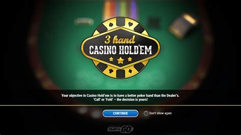 3 Hand Casino Holdem Betano