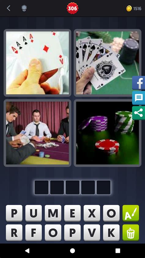 4 Pics 1 Word De Poker Fox