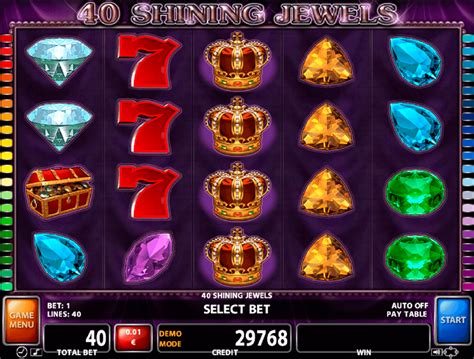 40 Shining Jewels Slot - Play Online