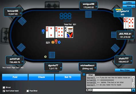 888 Poker Casino Nj