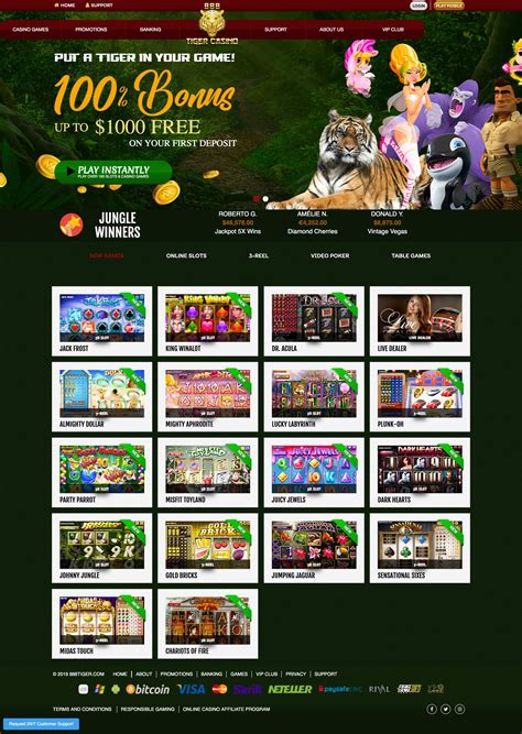 888 Tiger Casino Honduras