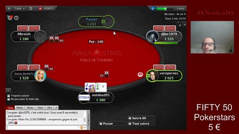 A Pokerstars Cinquenta 50 Sit And Go