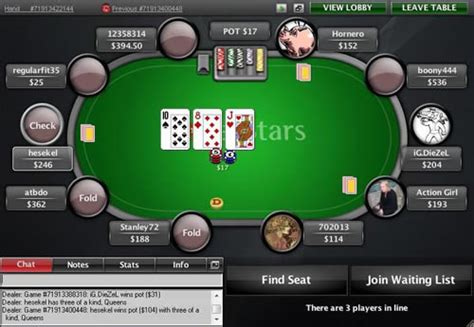 A Pokerstars Rake Alteracoes