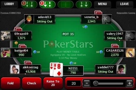 A Pokerstars Reino Unido App