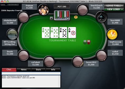 A Pokerstars Reino Unido Download Mac
