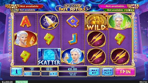 Age Of The Gods Fate Sisters Slot - Play Online
