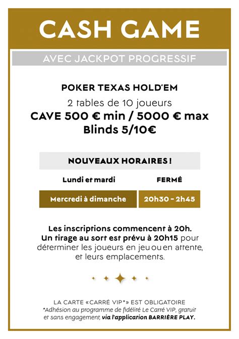 Agenda De Poker Barriere Toulouse