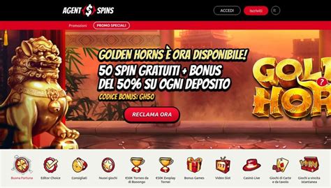 Agent Spins Casino Codigo Promocional
