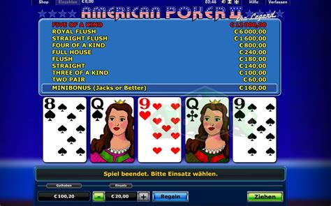 American Poker 2 Online Zdarma