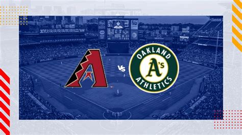 Arizona Diamondbacks vs Oakland Athletics pronostico MLB