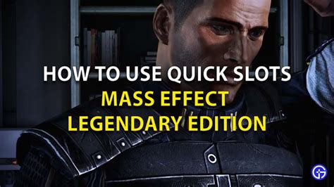 Atribuir Quick Slots De Mass Effect
