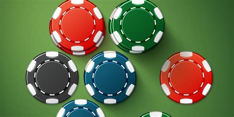 Azul Fichas De Poker Valor