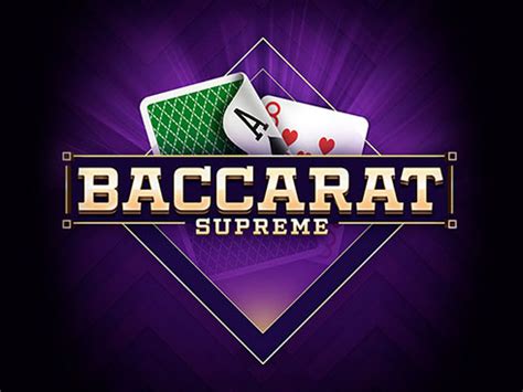Baccarat Supreme Sportingbet