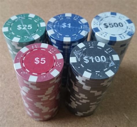 Balas De Fichas De Poker