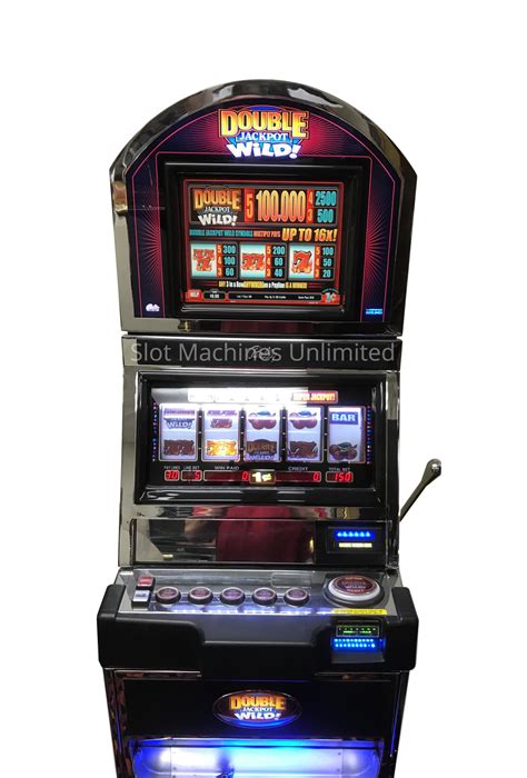 Bally Preto E Branco Duplo Jackpot Slot Machine