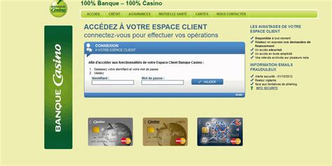 Banque Casino Mon Espace Cliente