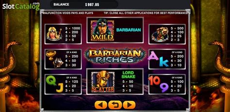 Barbarian Riches Netbet