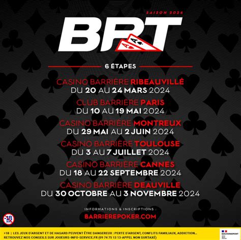Barriere Poker Tour Lille 2024
