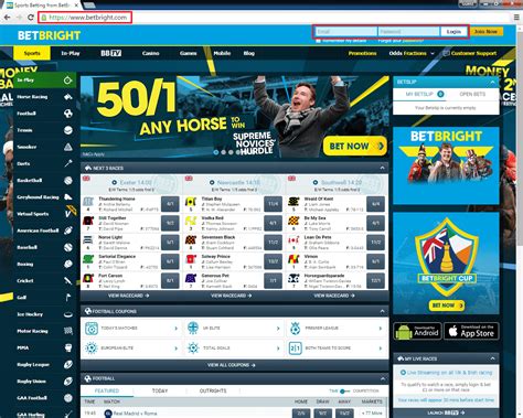 Betbright Casino Login