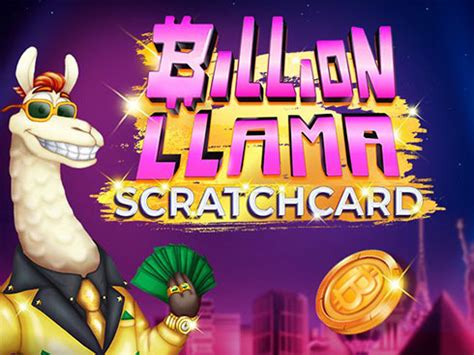 Billion Llama Scratchcard Pokerstars