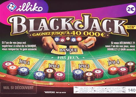 Black Jack Jeu Grattage