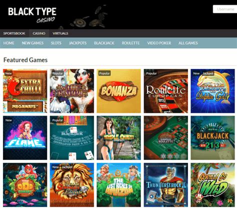 Black Type Casino Login