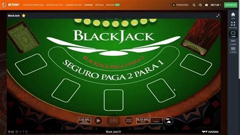 Blackjack Playson Betano