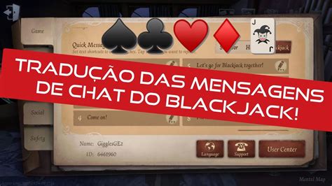 Blackjack Traducao