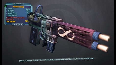 Borderlands 2 Infinity Pistola Maquina De Fenda