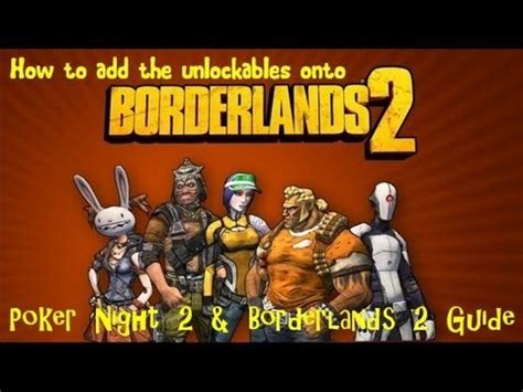 Borderlands 2 Noite De Poker Unlockables