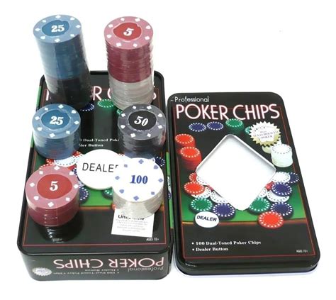 Brinquedo Fichas De Poker