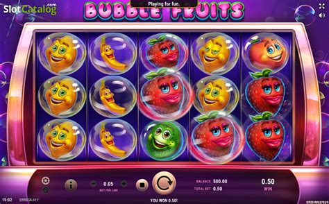 Bubble Fruits Slot Gratis