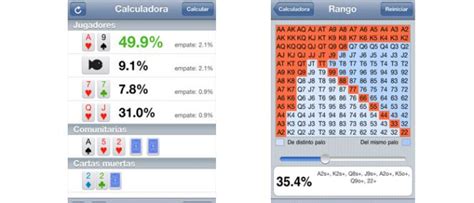 Calculadora De Probabilidades De Poker Ipad