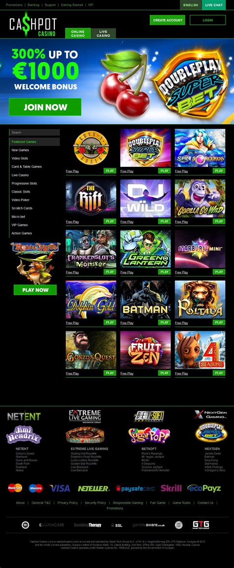 Cashpot Casino Download