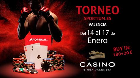 Casino Cirsa Valencia Torneos De Poker