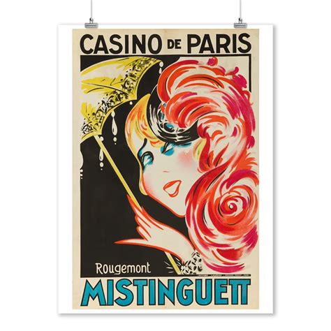 Casino De Paris Mistinguett Cartaz
