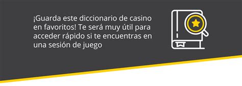 Casino Diccionario