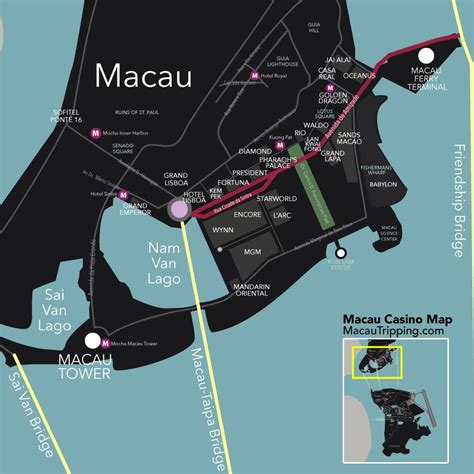 Casino Em Macau Mapa