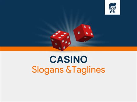 Casino Online Slogan