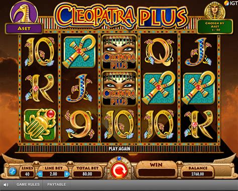 Casino Slot Machine Cleopatra