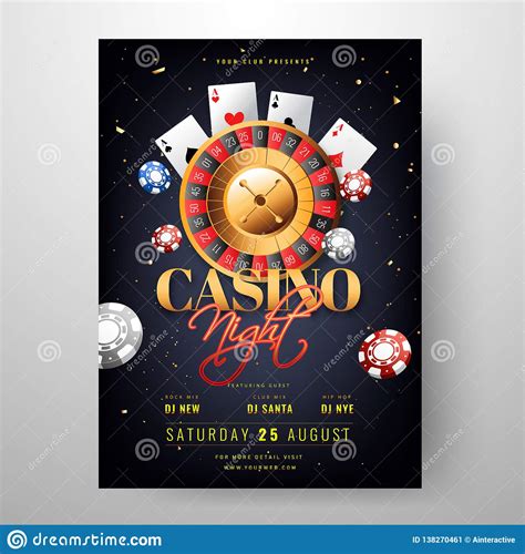 Casino Tema Convites De Aniversario