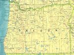 Cassinos Indigenas No Estado De Oregon Mapa