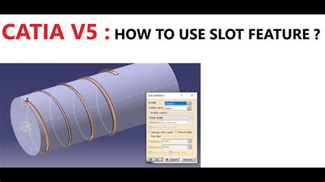 Catia Slot De Restricao