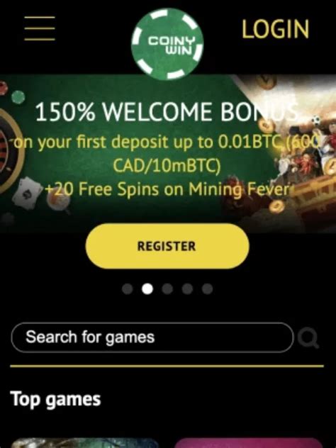 Coinywin Casino Download