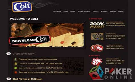 Colt Poker De Inscricao Codigo