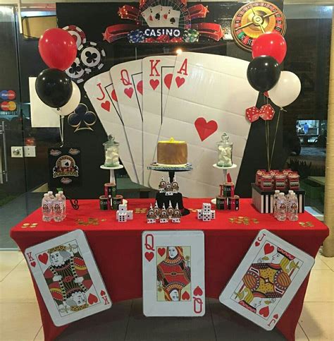 Com A Tematica Do Casino Aniversario De 40 Anos Convites