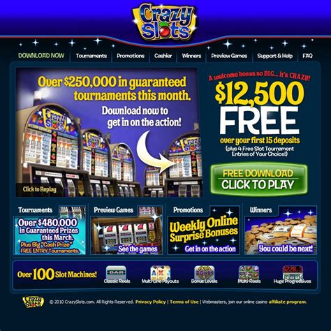 Crazy Slots Casino Bonus Codes