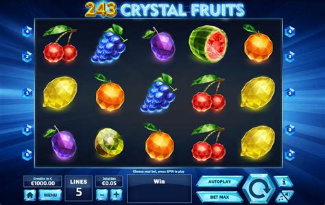 Crystal Fruits Sportingbet